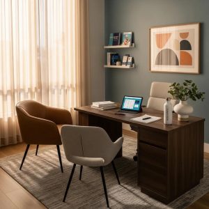 Welcoming clinic environment for men's health consultations